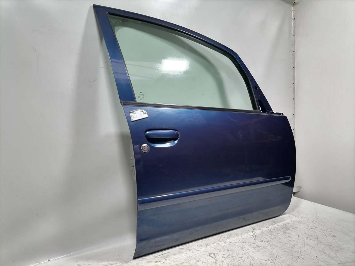 Mitsubishi Colt Z30 original T&uuml;r vorn rechts 5-T&uuml;rer T43 Blau Rohbau Bj.2005